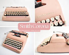 Load image into Gallery viewer, 1957 Smith Corona Super Silent Pink Typewriter