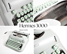 Load image into Gallery viewer, *Rare* Hermes 3000 Typewriter - Cursive Typeface
