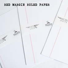 Load image into Gallery viewer, Southworth Red Ruled Vintage Typewriter Paper