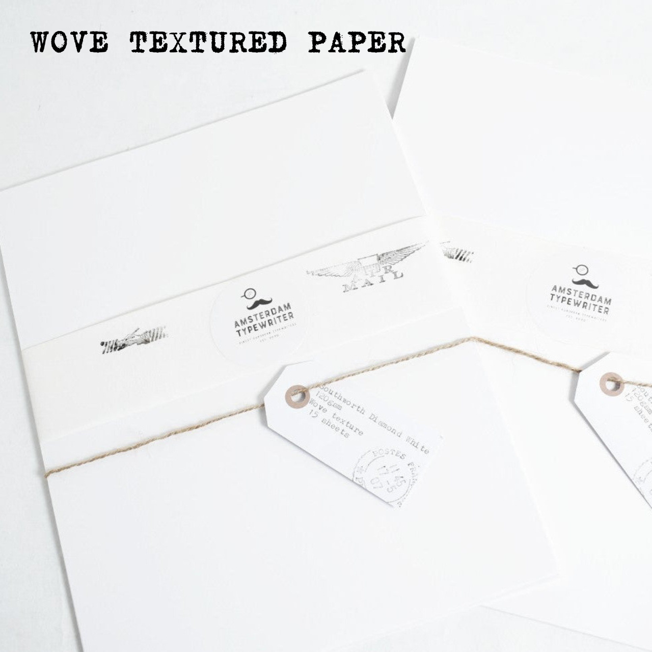 Southworth Wove Typing Paper - Diamond White – Amsterdam Typewriter