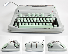 Load image into Gallery viewer, *Rare* Hermes 3000 Typewriter - Cursive Typeface