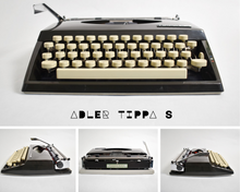 Load image into Gallery viewer, 1967 Adler Tippa S Typewriter - Techno