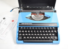 Load image into Gallery viewer, *RESERVED* Remington Sperry Typewriter - Blue