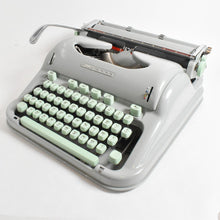 Load image into Gallery viewer, 1966 Hermes 3000 Typewriter - Hebrew, New Platen