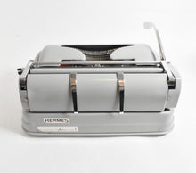 Load image into Gallery viewer, 1966 Hermes 3000 Typewriter - Hebrew, New Platen