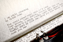 Load image into Gallery viewer, Vintage Onion Skin Typewriter Paper