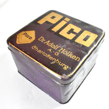 Load image into Gallery viewer, Huge Vintage Ribbon Tin by Pico (1930s German Co.)