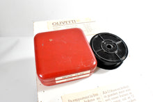 Load image into Gallery viewer, Vintage Ribbon Tin Display by Olivetti