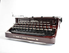 Load image into Gallery viewer, 1936 Smith Corona Silent Maroon