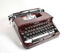 Load image into Gallery viewer, 1936 Smith Corona Silent Maroon