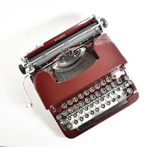 Load image into Gallery viewer, 1936 Smith Corona Silent Maroon