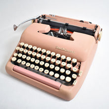 Load image into Gallery viewer, 1957 Smith Corona Super Silent Pink Typewriter