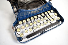 Load image into Gallery viewer, Stunning Rare 1929 Corona Special Blue Typewriter