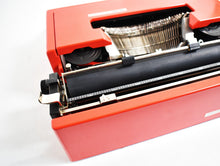 Load image into Gallery viewer, 1970 Olivett Lettera 31 Typewriter - Red