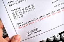 Load image into Gallery viewer, 1975 Hermes Baby Typewriter