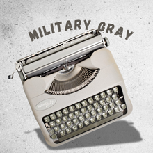 Load image into Gallery viewer, 1956 Hermes Baby Typewriter - Military