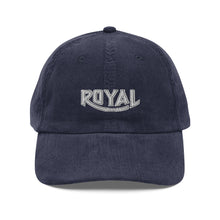 Load image into Gallery viewer, Vintage Corduroy Cap - Royal Typewriter Co. Baseball Hat