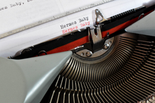 Load image into Gallery viewer, 1962 Mint Hermes Baby Typewriter - French