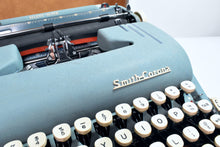 Load image into Gallery viewer, 1950s Smith Corona Silent-Super - Alpine Blue, Pica