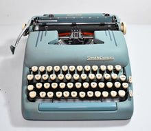 Load image into Gallery viewer, 1950s Smith Corona Silent-Super - Alpine Blue, Pica
