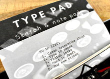 Load image into Gallery viewer, Type Pad A5