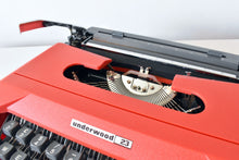 Load image into Gallery viewer, 1960s Underwood 23 Classic Hot Red