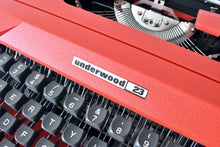 Load image into Gallery viewer, 1960s Underwood 23 Classic Hot Red