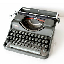 Load image into Gallery viewer, 1954 Hermes 2000 Typewriter Elite typeface