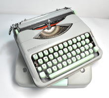 Load image into Gallery viewer, 1962 Mint Hermes Baby Typewriter - Elite, QWERTY