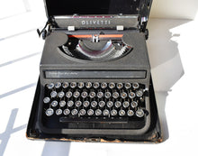 Load image into Gallery viewer, Olivetti Studio 42 Black Finish Typewriter