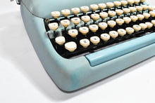 Load image into Gallery viewer, 1950s Smith Corona Silent-Super - Alpine Blue, Pica