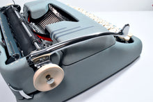 Load image into Gallery viewer, 1950s Smith Corona Silent-Super - Alpine Blue, Pica