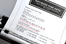 Load image into Gallery viewer, 1956 Remington Travel Riter Typewriter