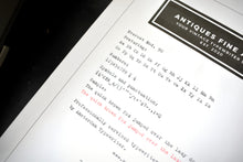 Load image into Gallery viewer, Stunning 1951 Everest Mod. 90 Typewriter