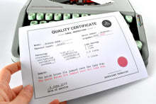 Load image into Gallery viewer, 1965 Hermes Baby Typewriter Black De Luxe Case *Reserved For J.*