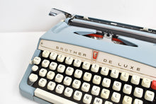 Load image into Gallery viewer, 1972 Brother De Luxe Typewriter