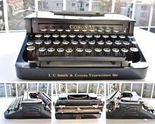 Load image into Gallery viewer, 1932 Standard Smith Corona Flattop Model S