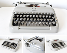 Load image into Gallery viewer, 1952 German Erika 10 Typewriter, RARE typeface