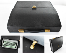 Load image into Gallery viewer, 1965 Hermes Baby Typewriter Black De Luxe Case *Reserved For J.*