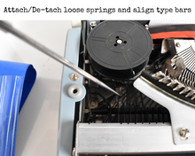 Load image into Gallery viewer, IBM Style Spring Hook Set 5 pcs - Typewriter Repair Tool