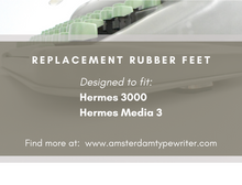 Load image into Gallery viewer, Rubber Feet Replacements - Hermes 3000/Media 3