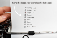 Load image into Gallery viewer, 1959 Olympia SM3 Typewriter - Rare Checkbox keys