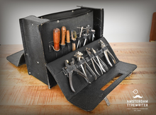 Load image into Gallery viewer, 1970s* VINTAGE Leather Repairman Tool Bag