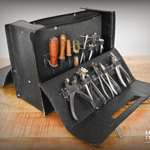 Load image into Gallery viewer, 1970s* VINTAGE Leather Repairman Tool Bag