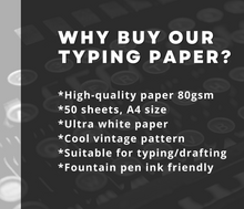 Load image into Gallery viewer, Typing Paper - 50 Sheets A4