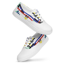 Load image into Gallery viewer, Men’s Lace-up Canvas Shoes - Olivetti Multisumma 22