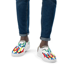 Load image into Gallery viewer, Men’s Slip-on Canvas Shoes - Olivetti Lettera 22