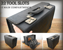 Load image into Gallery viewer, 1970s* VINTAGE Leather Repairman Tool Bag