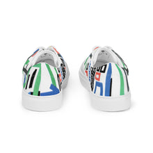 Load image into Gallery viewer, Women’s Lace-up Canvas Shoes - Olivetti Multisumma 22