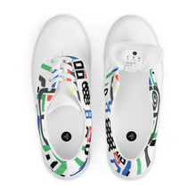 Load image into Gallery viewer, Women’s Lace-up Canvas Shoes - Olivetti Multisumma 22